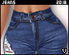 V| Distressed Jeans RLS