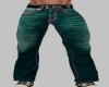 Bootcut Jeans - Dk Grn