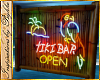 I~Tiki Bar Parrot Neon