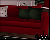 KISA|CozyHolidayRedCouch