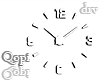White Modern Clock
