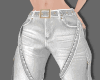 White Cargo Jeans