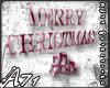 A- Pink Xmas Letters