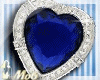 *MG*Blue heart Ring