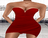 Dark Red Velvet Dress
