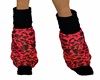 red cheetah boots