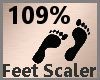 Feet Scaler 109% F
