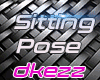 sitting pose