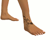 Feet with Tattoos Stars