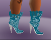 toyz custom blue boots