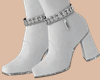E* White Heart Boots