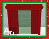 Red and Green Curtains