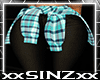 X Mint Waist Flannel X