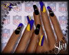!PS  🏈  Ravens Nails