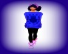 lil girl sweater purple