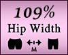 Hip Butt Scaler 109%
