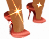 shimmer pumps cherry