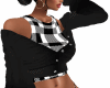Sweater black&top