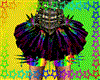 ♕Rave rainbow tutu