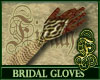 Bridal Gloves Red
