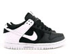 male dunks blk n white