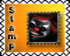 Devil Clown Stamp