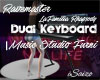 |LFR Dual Rock Keyboard