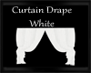 curtain drape white