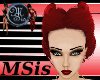 (MSis) Red Twist Updo 