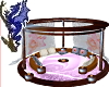 Circular Pink Rose Couch