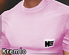 Fitted Tee Light Pink