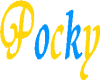 Pocky FLASH Sticker