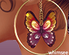 Butterfly Shim Earrings
