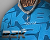 B2K BLUE TILE TSHIRT M