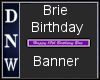 Brie Birthday Banner