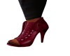 B.F Studded Boots RED