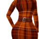 Fall Plaid Dress