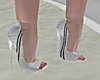 WHITE JOGGING HEELS