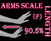Scale Arms Length 90.5%