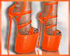 Oâ Neon Orange Heels!