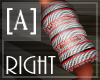 [A]Stripes Bangles Right