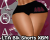 XBM LTA Blk Shorts