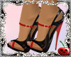 CH Maria Blk Red  Heels