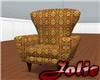 JF Golden Tapestry Chair