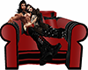 Red Leather Club Chair 2