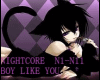 Nightcore Boy like you