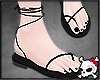 [Na] RIP Black Sandals