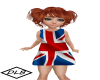 Kid British Flag Dress