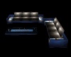 blue and silver couch