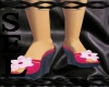SEL *Glass flower shoes*